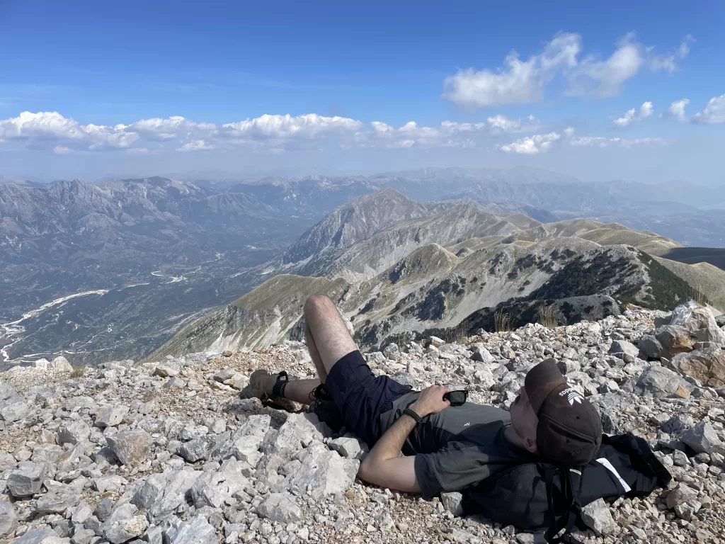 Zasloužený odpočinek a panoramata