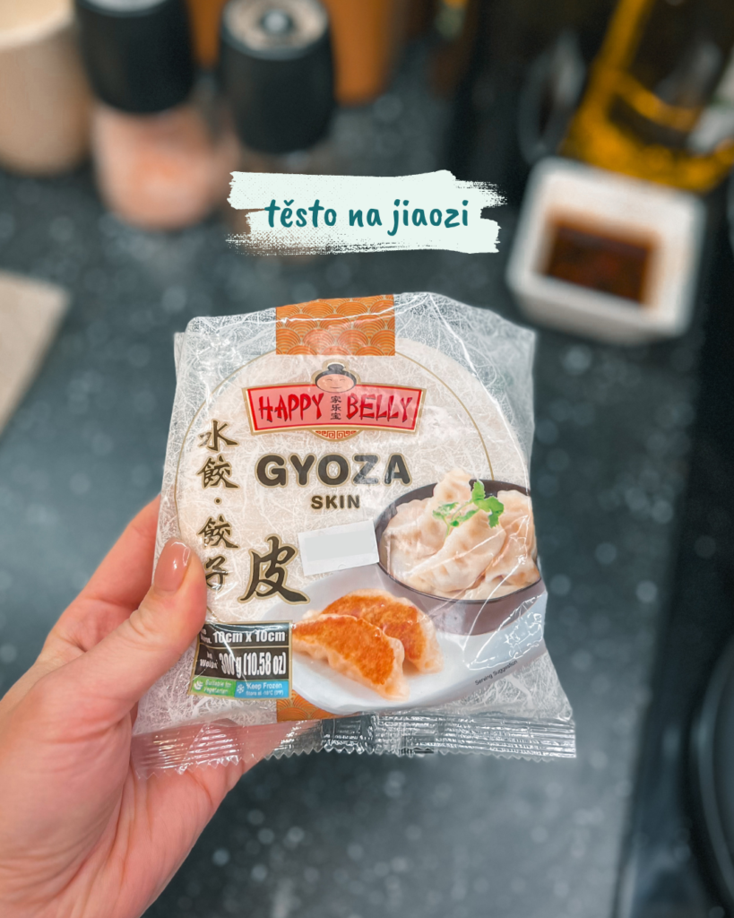 Těsto na jiaozi.