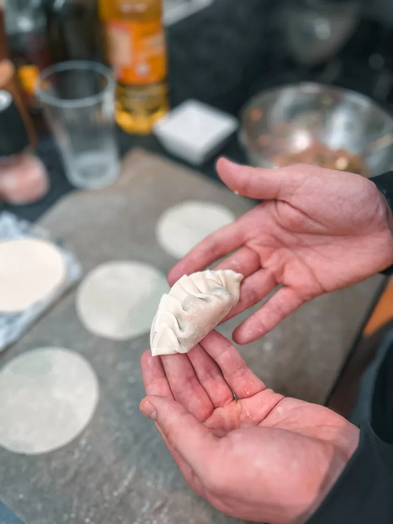 Ideální tvar jiaozi