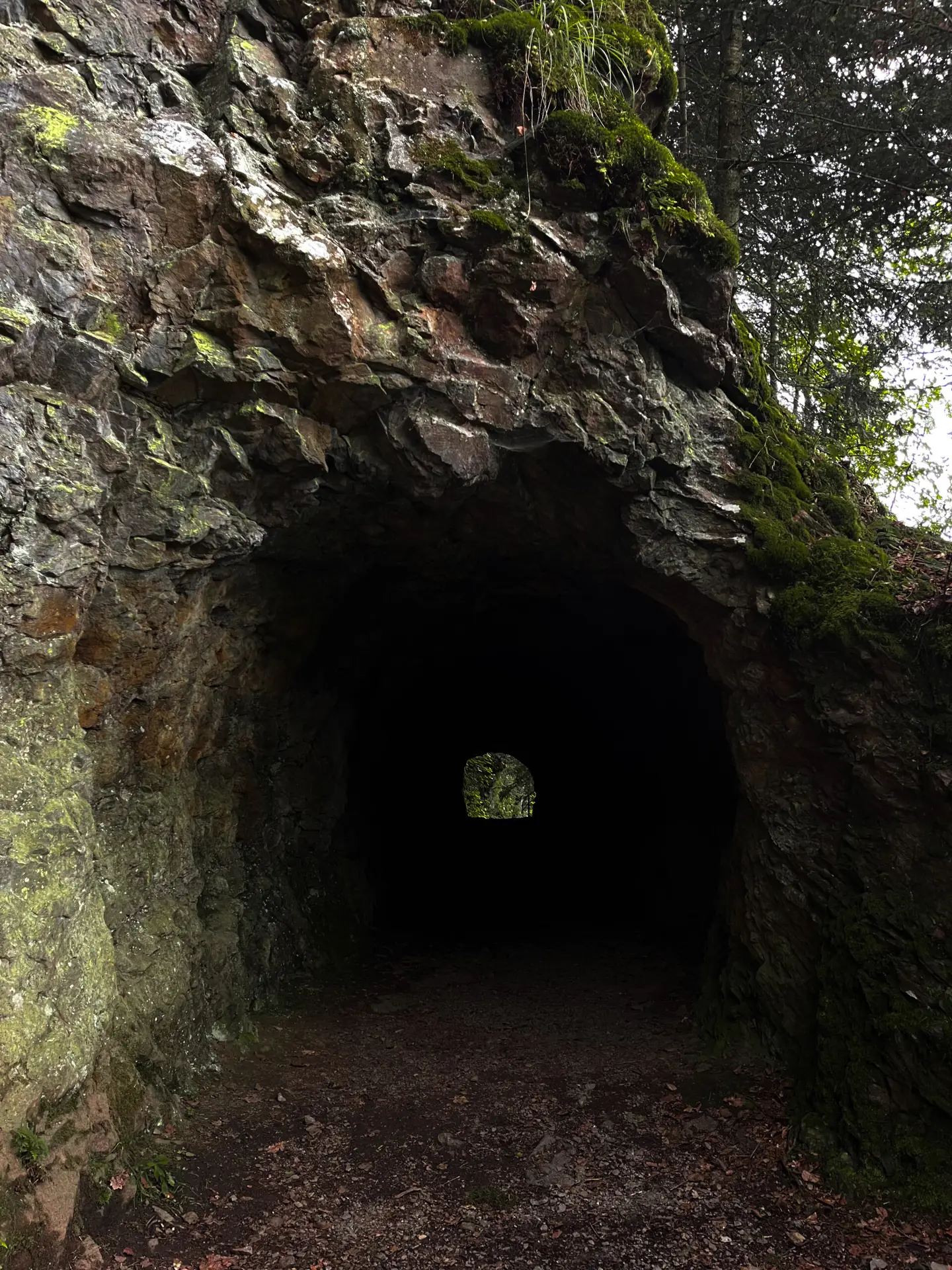 Skalní tunel - Lužnice